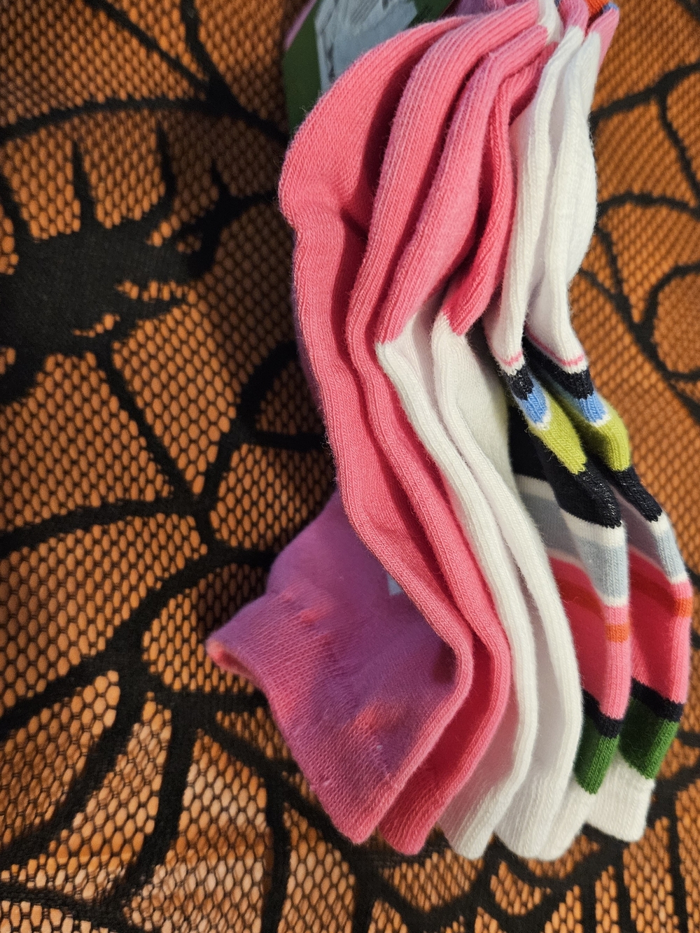 NWT 3 Pair Kate Spade Women’s Shortie Crew Socks Sz 4-10 - Picture 6 of 6